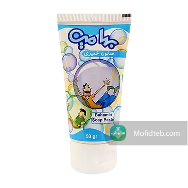صابون بچه خمیری پسرانه آبی 50 گرمی بهامین